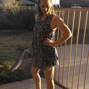 Vintage 90s Grunge Boho Mini Dress